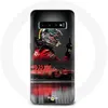 Image de Coque pour Samsung Galaxy S10 Formule 1 Sebastian Vettel Pilote automobile F1 Rouge Maniacase