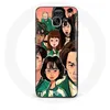 Image de Coque pour Samsung Galaxy S7 Edge Squid Game Affiche personnages Fanart Maniacase