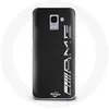 Image de Coque pour Samsung Galaxy J6 2018 Amg Logo Carbone Texture Maniacase