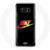 Image de Coque pour Samsung Galaxy S8 Nike Logo Couleur fond noir Maniacase