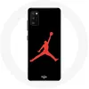 Image de Coque pour Samsung Galaxy S20 Air Jordan Logo Rouge Maniacase