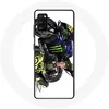 Image de Coque pour Samsung Galaxy S20 plus Valentino Rossi Pilote de vitesse fond blanc Maniacase