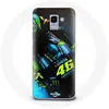 Image de Coque pour Samsung Galaxy A8 2018 Valentino Rossi Pilote de course Moto GP Maniacase