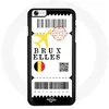 Image de Coque pour Iphone 5/5S- SE Bruxelles Belgique avion Maniacase