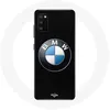Image de Coque pour Samsung Galaxy S20 plus BMW Logo fond noir Maniacase