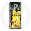 Image de Coque pour Samsung Galaxy A6 2018 Kobe Bryant Dunk lakers 8 NBA Noir Maniacase