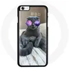 Image de Coque pour Iphone 8 Chat lunette violette Maniacase
