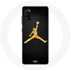 Image de Coque pour Samsung Galaxy S20 plus Air michael jordan logo jaune Maniacase