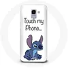 Image de Coque pour Samsung Galaxy A6 2018 Lilo et Stitch mignon Fond blanc Maniacase