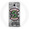 Image de Coque pour Samsung Galaxy A6 2018 Riverdale south side serpents logo Maniacase