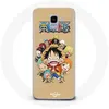 Image de Coque pour Samsung Galaxy A6 2018 One piece Manga Equipage du Chapeau de Paille Maniacase