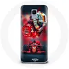 Image de Coque pour Samsung Galaxy A8 2018 Formule 1 Sebastian Vettel Pilote F1 Rouge Maniacase