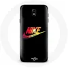 Image de Coque pour Samsung Galaxy J7 2017 Nike Logo Couleur fond noir Maniacase