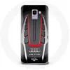 Image de Coque pour Samsung Galaxy A6 2018 Audi S8 Logo rouge Maniacase