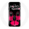 Image de Coque pour Samsung Galaxy j7 2017 Squid Game Masques carré Triangle et Cercle Maniacase
