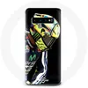 Image de Coque pour Samsung Galaxy s10 plus Valentino Rossi pilote de vitesse moto Maniacase