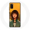 Image de Coque pour Samsung Galaxy s20 Squid Game Ji Yeong Numéro 240 Maniacase
