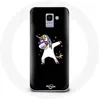 Image de Coque pour Samsung Galaxy A6 2018 Dab unicorn licorne Maniacase