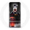 Image de Coque pour Samsung Galaxy A8 2018 Formule 1 Max Verstappen Pilote F1 Red Bull RB15 Maniacase
