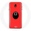 Image de Coque pour Samsung Galaxy j7 2017 Squid Game masque soldat Carre Maniacase