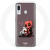 Image de Coque pour Samsung Galaxy A20 DeadPool Unicorn Licorne Maniacase