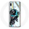 Image de Coque pour Samsung Galaxy A20 Valentino Rossi pilote de moto Maniacase