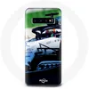 Image de Coque pour Samsung Galaxy S10 plus Formule 1 Pierre Gasly Pilote F1 Blanc Maniacase