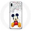 Image de Coque pour Samsung Galaxy A20 Mickey Mouse Fleurs Coeurs Maniacase