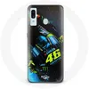 Image de Coque pour samsung galaxy A30 Valentino Rossi Pilote de course Moto GP Maniacase