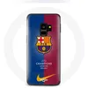 Image de Coque pour Samsung Galaxy S9 plus FC Barcelone Logo Équipe de football Maniacase