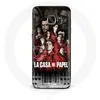 Image de Coque pour Samsung Galaxy S6 Edge La casa de papel affiche personnages Maniacase