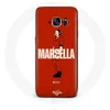 Image de Coque pour Samsung Galaxy S6 Edge La casa de papel Marsella dessin Maniacase