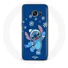 Image de Coque pour Samsung Galaxy S6 Stitch neige Noël bleu Maniacase