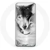 Image de Coque pour Samsung Galaxy A3 2016 Loup Duo animaux Maniacase