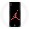 Image de Coque pour Samsung Galaxy A10 Air Jordan Logo Rouge Maniacase