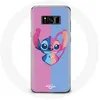 Image de Coque pour Samsung Galaxy S8 plus Stitch et angel bleu rose Maniacase