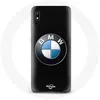 Image de Coque pour Samsung Galaxy A10 BMW Logo fond noir Maniacase