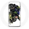 Image de Coque pour Samsung Galaxy J5 2017 Valentino Rossi Pilote de vitesse fond blanc Maniacase