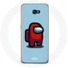 Image de Coque pour Samsung Galaxy A5 Among Us jeu vidéo Fond bleu Maniacase