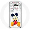 Image de Coque pour Samsung Galaxy A8 2016 Mickey Mouse Fleurs Coeurs Maniacase