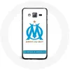 Image de Coque pour samsung galaxy J3 Olympique de Marseille Logo Fond Blanc Maniacase