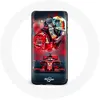 Image de Coque pour Samsung Galaxy J3 Formule 1 Sebastian Vettel Pilote F1 Rouge Maniacase