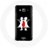 Image de Coque pour samsung galaxy J3 Hunter x Hunter Manga Logo Fond Noir Maniacase