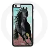 Image de Coque pour Iphone 8 Plus Cheval noir course Maniacase