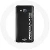Image de Coque pour Samsung Galaxy A3 Amg Logo Carbone Texture Maniacase