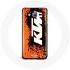 Image de Coque pour Samsung Galaxy J7 2016 KTM Logo blanc fond orange Maniacase