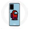 Image de Coque pour Samsung Galaxy S11 Plus Among Us jeu vidéo Fond bleu Maniacase
