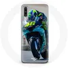 Image de Coque pour Samsung Galaxy A50 Valentino Rossi Pilote de vitesse Maniacase
