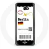 Image de Coque pour samsung galaxy A5 2016 Billet d'avion Berlin Maniacase