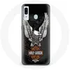 Image de Coque pour Samsung Galaxy A40 Harley Davidson aigle logo Maniacase